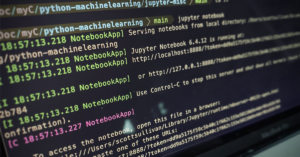 Machine Learning in Jupyter Notebook